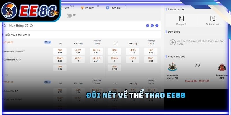 Đôi nét về thể thao EE88